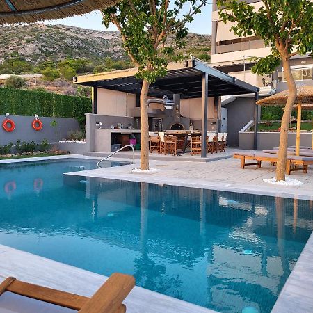 "Stergiou Luxury Apartments" Με Κοινη Πισινα Saronida Buitenkant foto