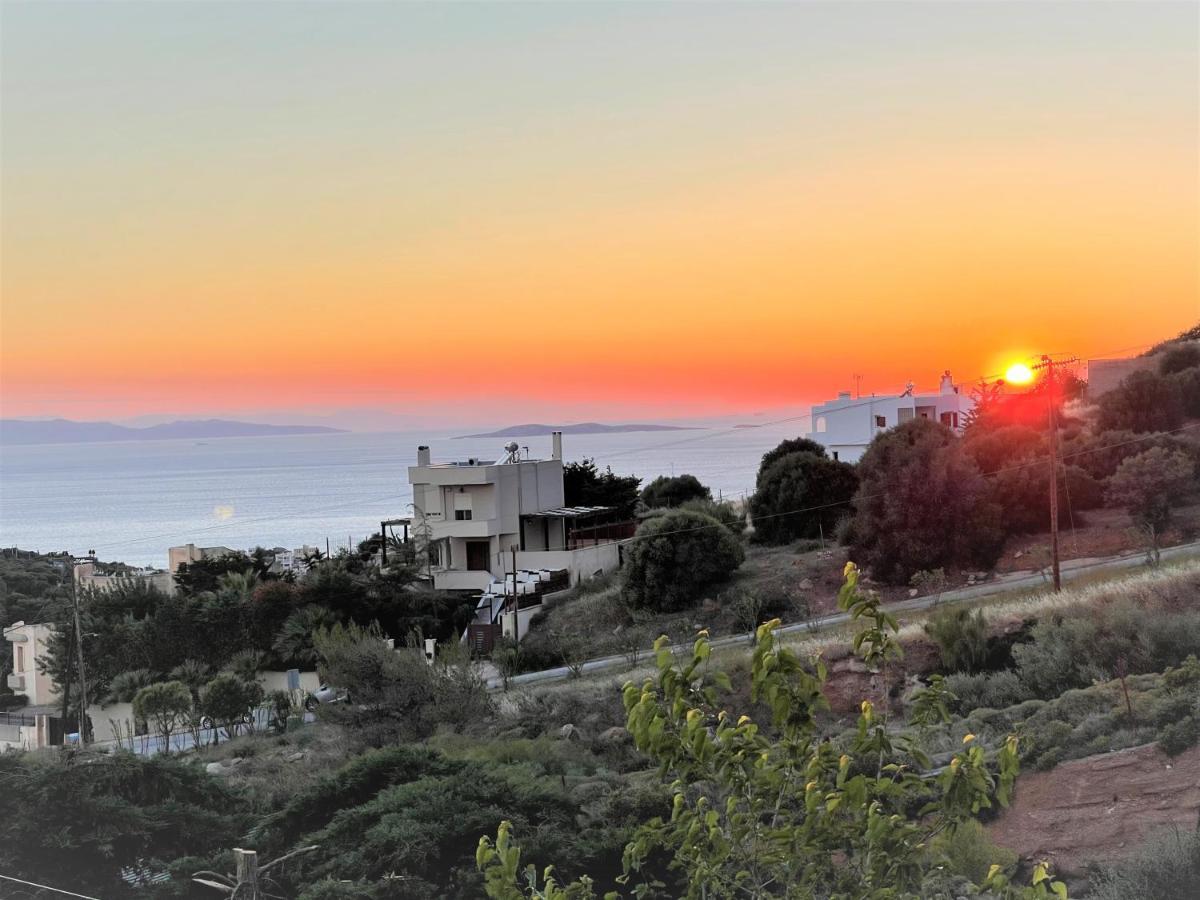 "Stergiou Luxury Apartments" Με Κοινη Πισινα Saronida Buitenkant foto