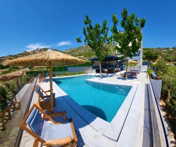 "Stergiou Luxury Apartments" Με Κοινη Πισινα Saronida Buitenkant foto