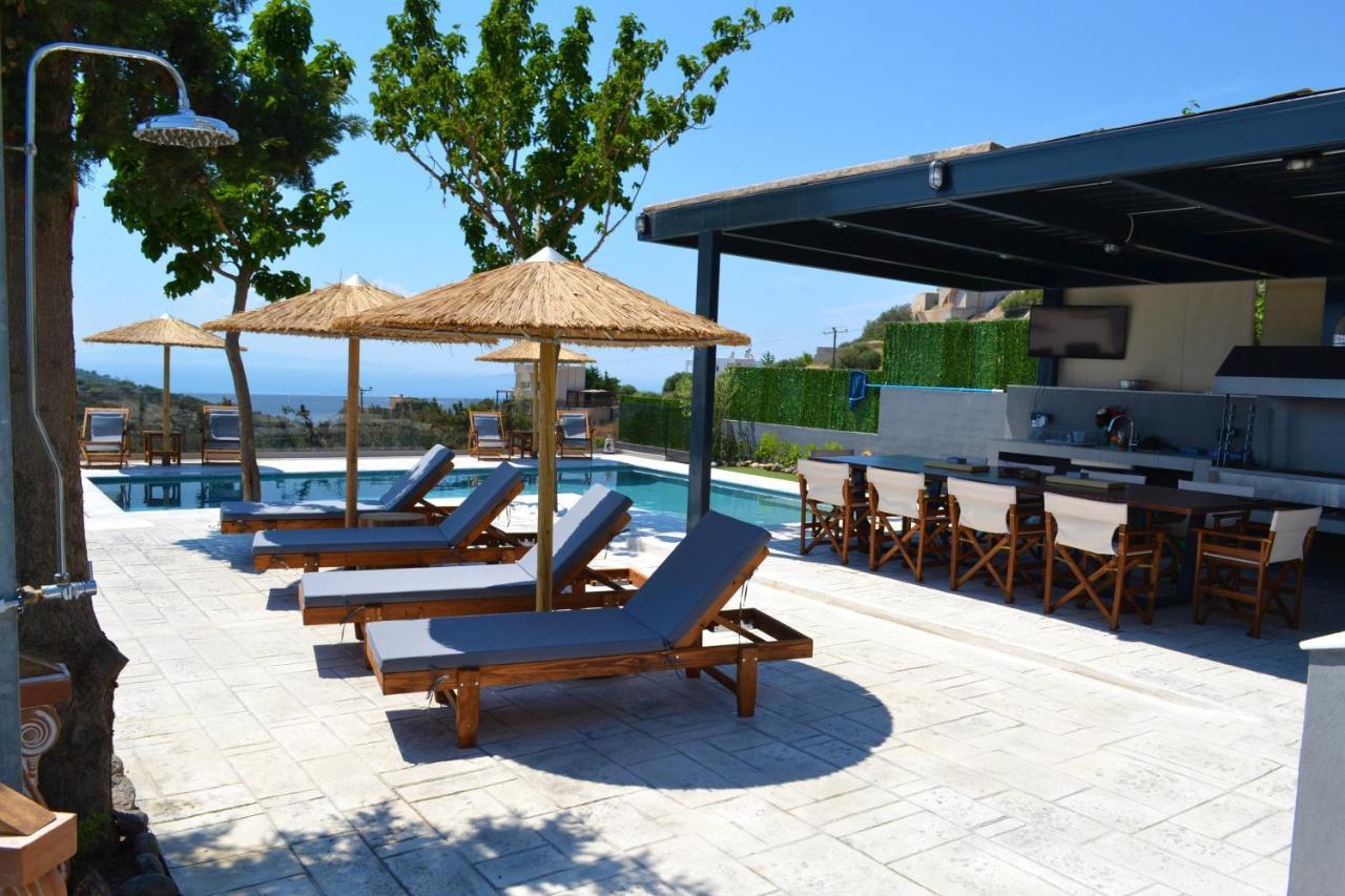 "Stergiou Luxury Apartments" Με Κοινη Πισινα Saronida Buitenkant foto