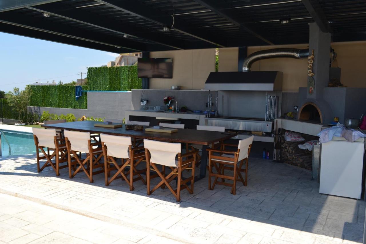 "Stergiou Luxury Apartments" Με Κοινη Πισινα Saronida Buitenkant foto